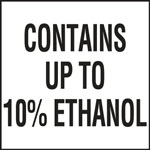 Contains up to 10% Ethanol